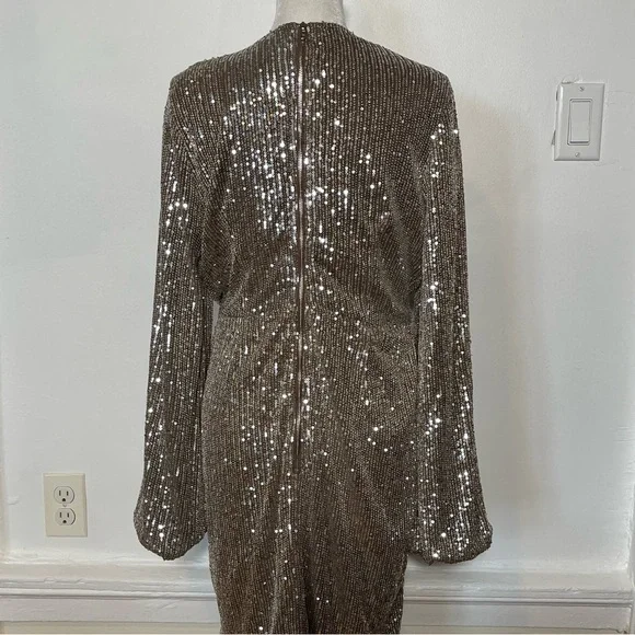FASHION NOVA Sugar Free Sequin Dress BNWT - Picture 9 of 10
